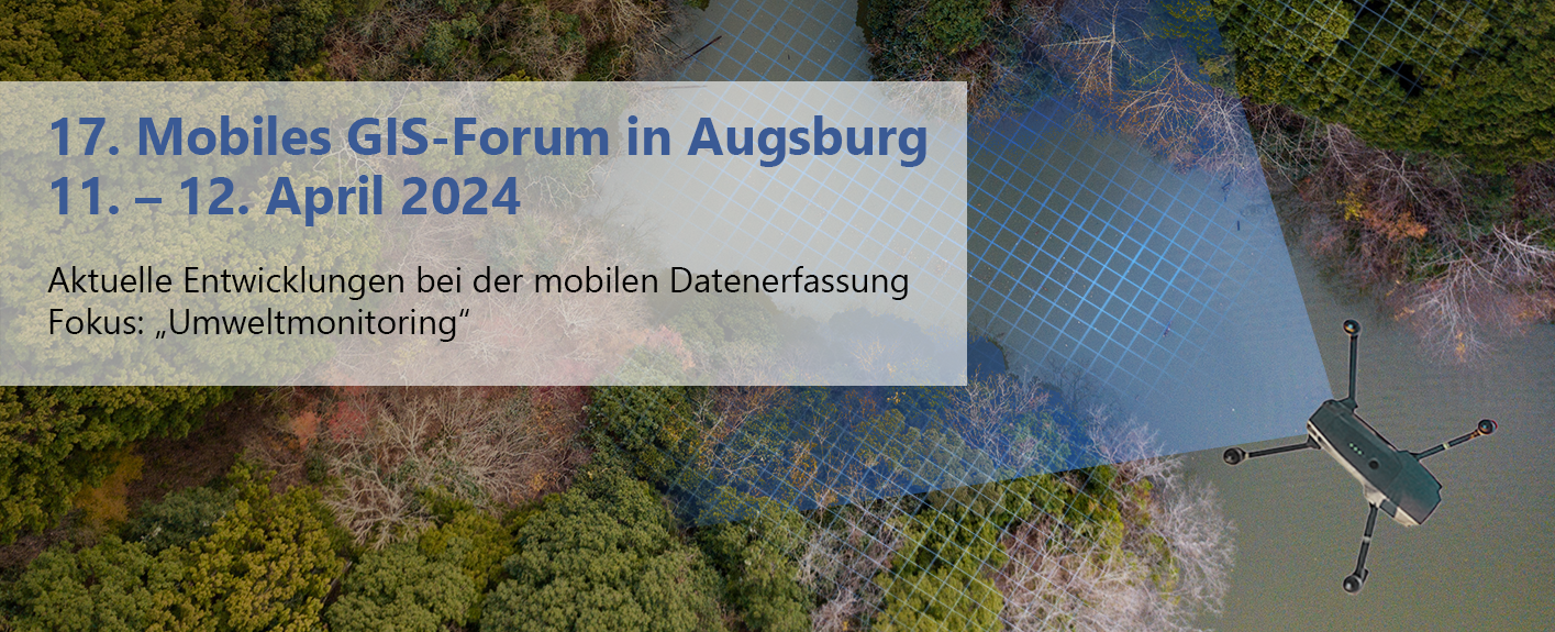 Entdecken Sie die Zukunft der mobilen Datenerfassung auf dem 17. Mobiles GIS Forum in Augsburg, vom 11. bis 12. April 2024. Erfahren Sie mehr über die aktuellen Entwicklungen und den Fokus auf Umweltmonitoring. Werden Sie Teil dieser wegweisenden Veranstaltung, die Ihnen praxisnahe Einblicke und wertvolle Erkenntnisse bietet. Verpassen Sie nicht die Gelegenheit, Ihr Wissen zu erweitern und sich mit Experten aus der Branche zu vernetzen. Optimieren Sie Ihre GIS-Strategie und bleiben Sie an der Spitze der Innovation!